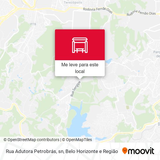 Rua Adutora Petrobrás, sn mapa