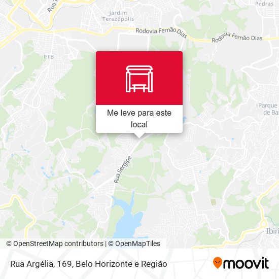 Rua Argélia, 169 mapa