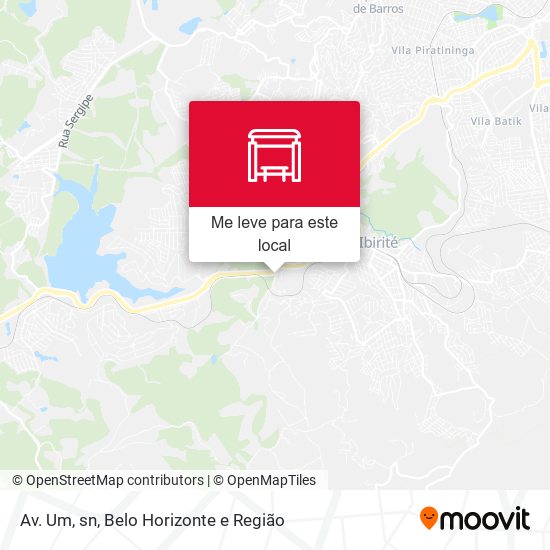 Av. Um, sn mapa