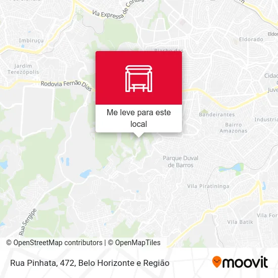 Rua Pinhata, 472 mapa