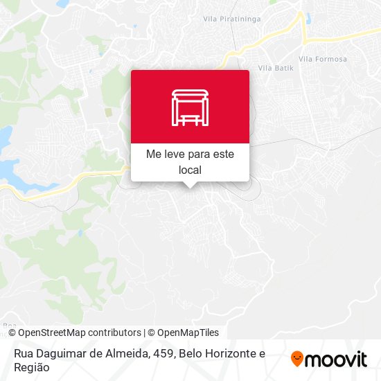 Rua Daguimar de Almeida, 459 mapa