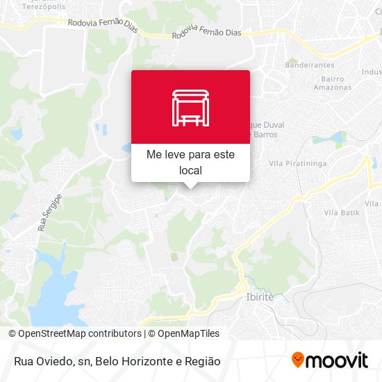 Rua Oviedo, sn mapa