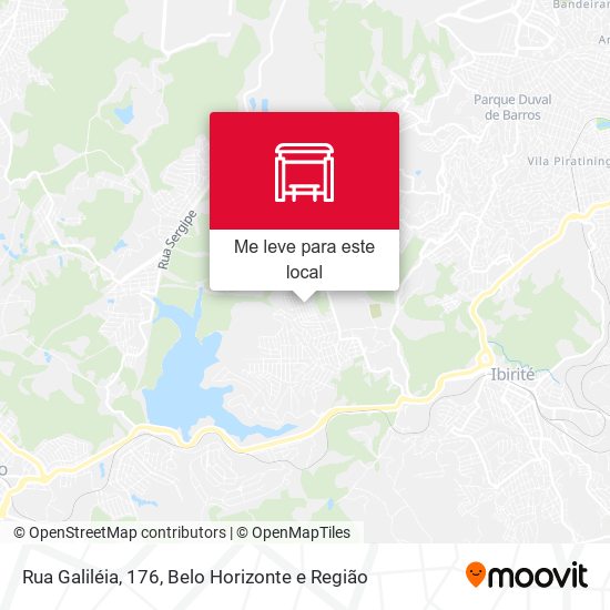 Rua Galiléia, 176 mapa