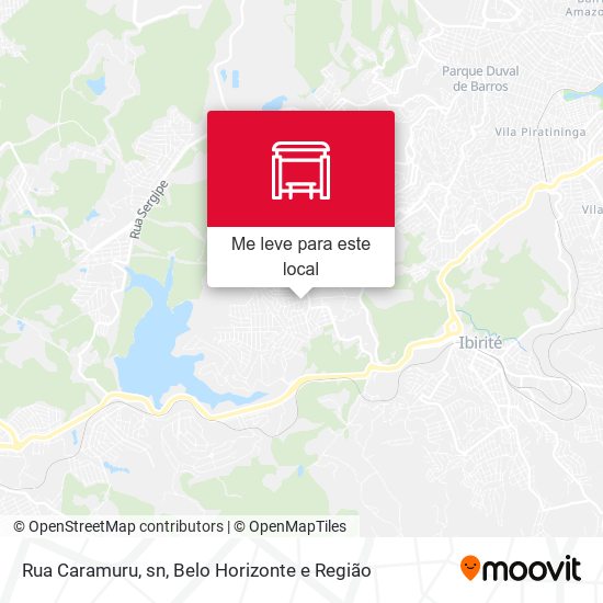 Rua Caramuru, sn mapa