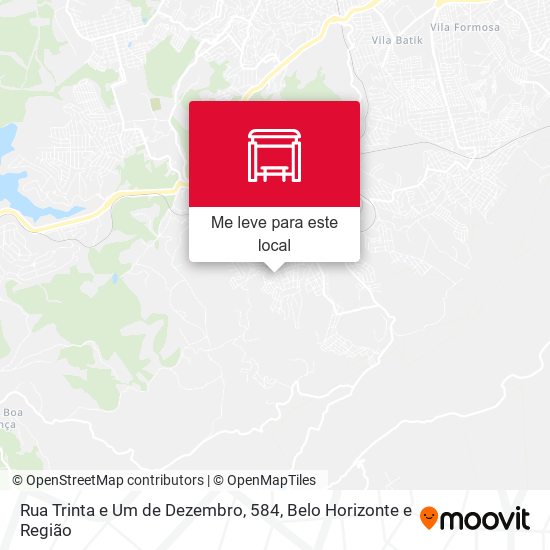 Rua Trinta e Um de Dezembro, 584 mapa