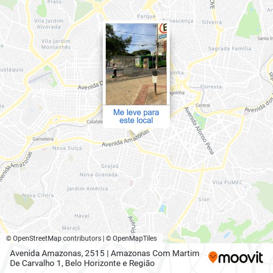 Avenida Amazonas, 2515 | Amazonas Com Martim De Carvalho 1 mapa