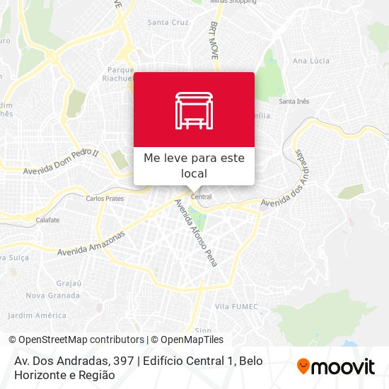 Av. Dos Andradas, 397 | Edifício Central 1 mapa