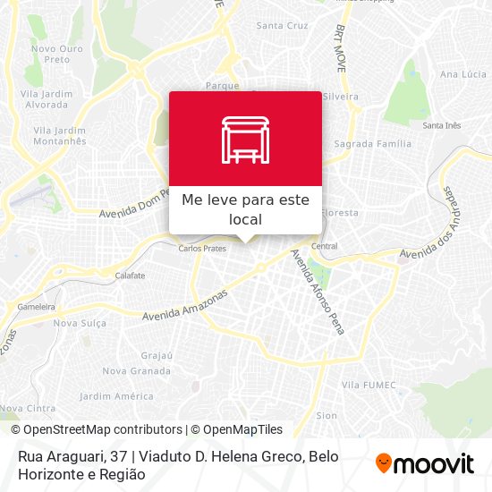 Rua Araguari, 37 | Viaduto D. Helena Greco mapa