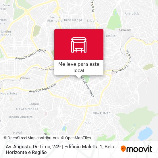 Av. Augusto De Lima, 249 | Edifício Maletta 1 mapa