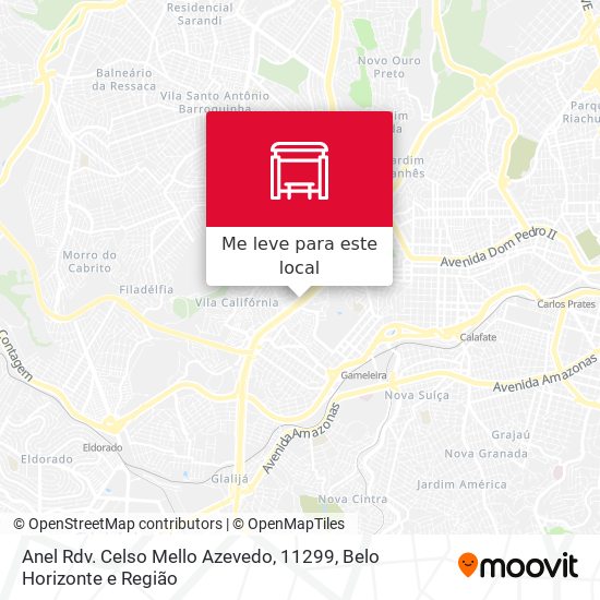 Anel Rdv. Celso Mello Azevedo, 11299 mapa