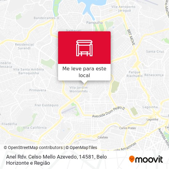 Anel Rdv. Celso Mello Azevedo, 14581 mapa