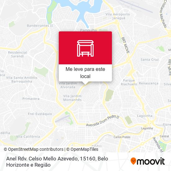 Anel Rdv. Celso Mello Azevedo, 15160 mapa