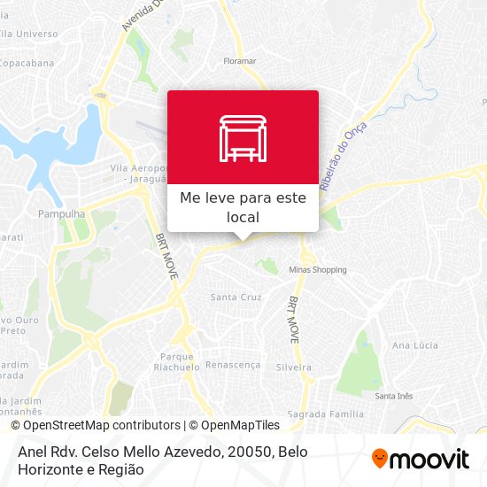 Anel Rdv. Celso Mello Azevedo, 20050 mapa