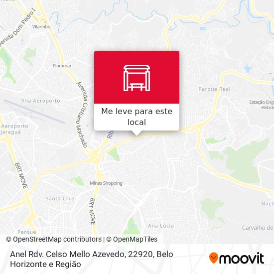 Anel Rdv. Celso Mello Azevedo, 22920 mapa