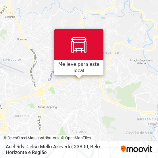 Anel Rdv. Celso Mello Azevedo, 23800 mapa