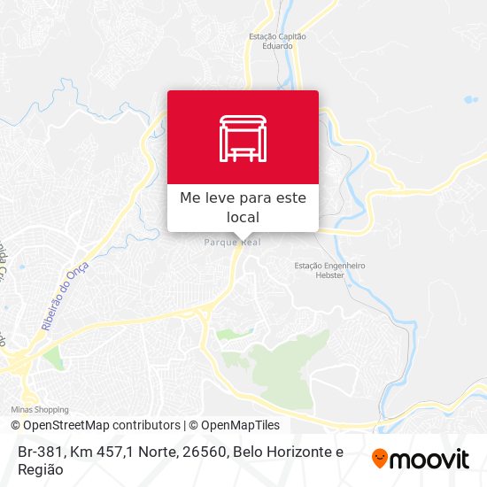 Br-381, Km 457,1 Norte, 26560 mapa