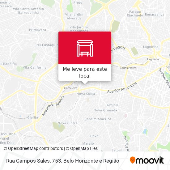 Rua Campos Sales, 753 mapa