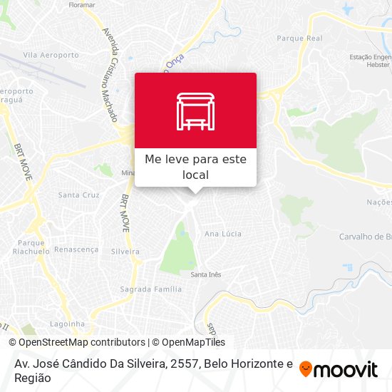 Av. José Cândido Da Silveira, 2557 mapa