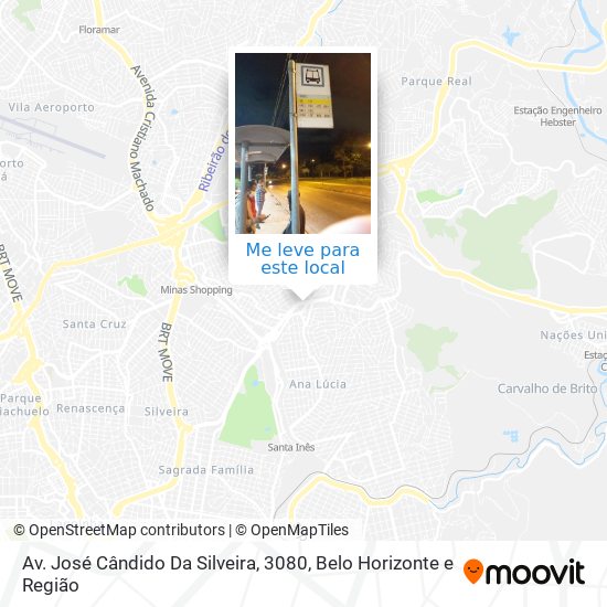 Av. José Cândido Da Silveira, 3080 mapa