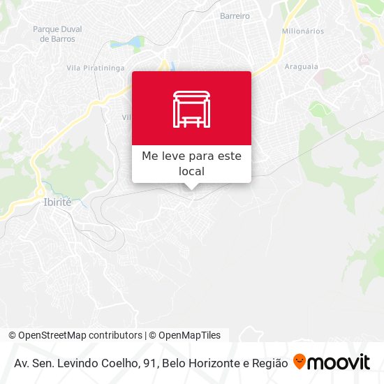 Av. Sen. Levindo Coelho, 91 mapa