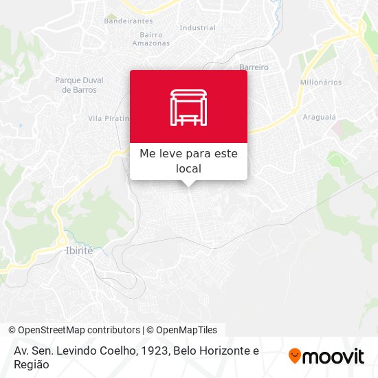 Av. Sen. Levindo Coelho, 1923 mapa