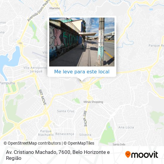 Av. Cristiano Machado, 7600 mapa