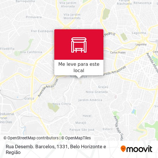 Rua Desemb. Barcelos, 1331 mapa