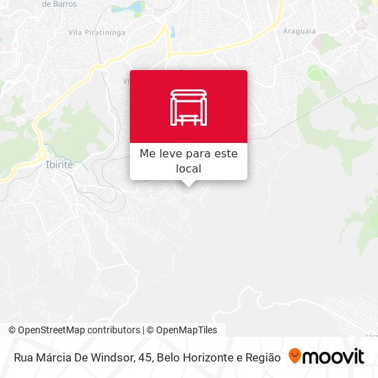 Rua Márcia De Windsor, 45 mapa