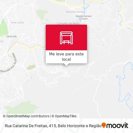 Rua Catarina De Freitas, 415 mapa