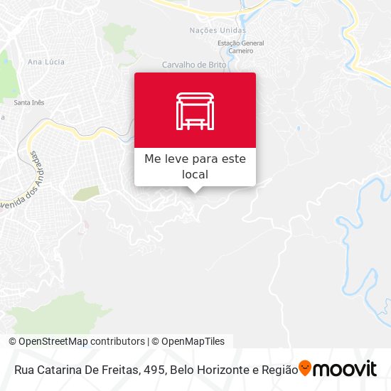 Rua Catarina De Freitas, 495 mapa