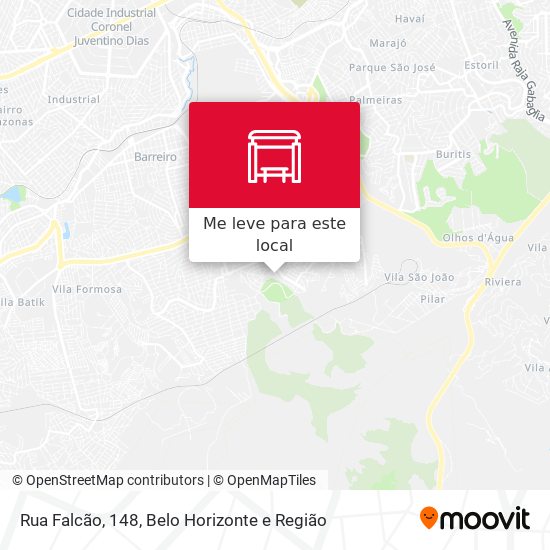 Rua Falcão, 148 mapa