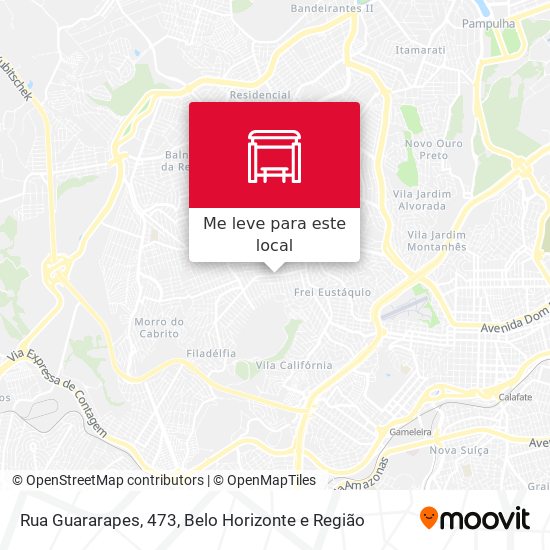 Rua Guararapes, 473 mapa
