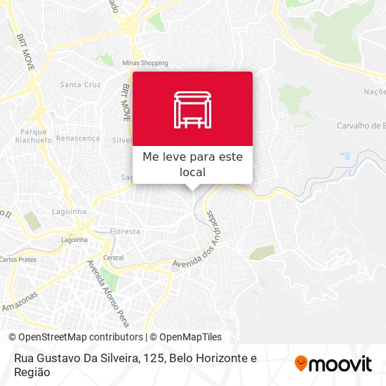 Rua Gustavo Da Silveira, 125 mapa