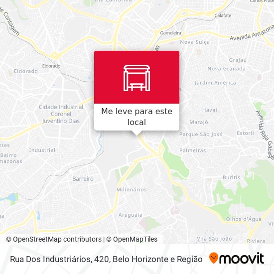 Rua Dos Industriários, 420 mapa