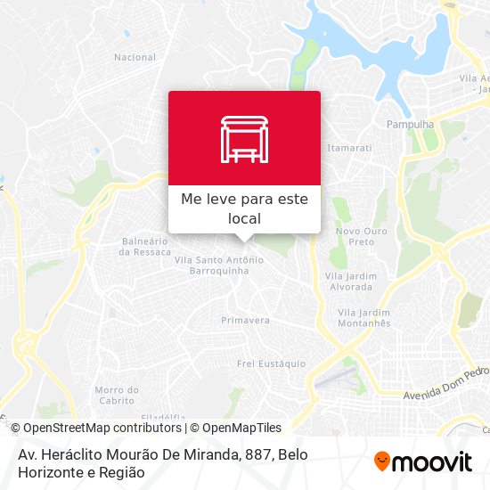 Av. Heráclito Mourão De Miranda, 887 mapa