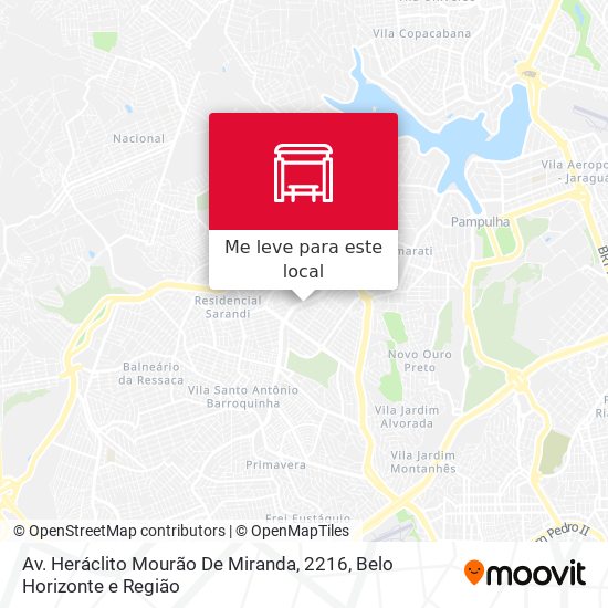 Av. Heráclito Mourão De Miranda, 2216 mapa