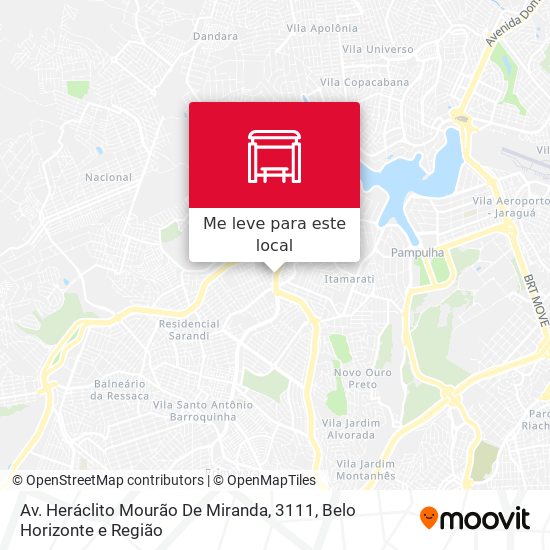 Av. Heráclito Mourão De Miranda, 3111 mapa