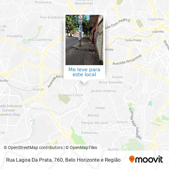 Como chegar até Rua Santa Juliana 336 em Belo Horizonte de Ônibus