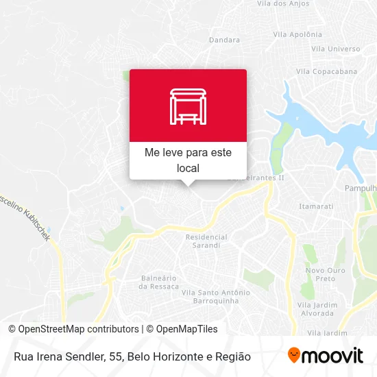 Rua Irena Sendler, 55 mapa