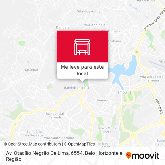 Av. Otacílio Negrão De Lima, 6554 mapa