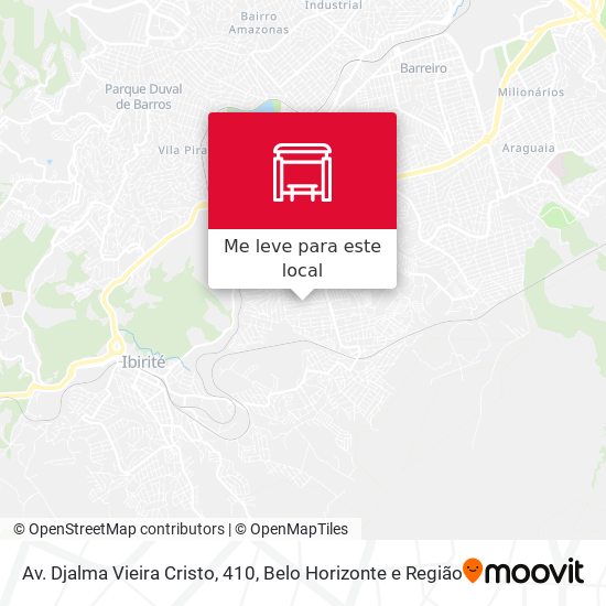 Av. Djalma Vieira Cristo, 410 mapa