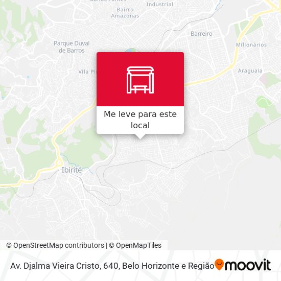 Av. Djalma Vieira Cristo, 640 mapa