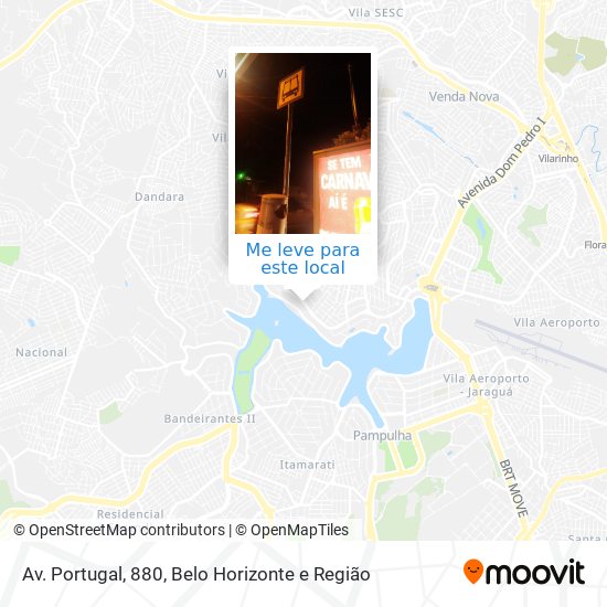 Av. Portugal, 880 mapa