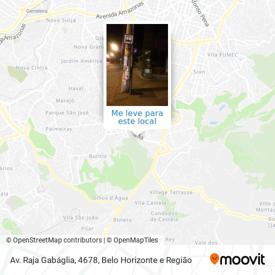 Av. Raja Gabáglia, 4678 mapa