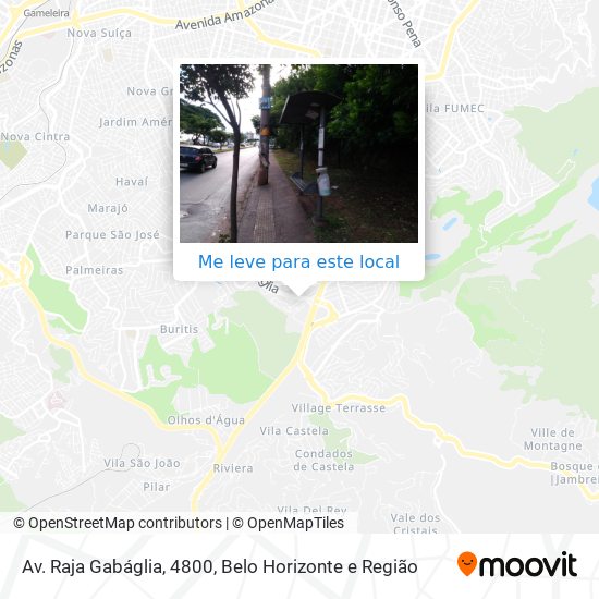 Av. Raja Gabáglia, 4800 mapa