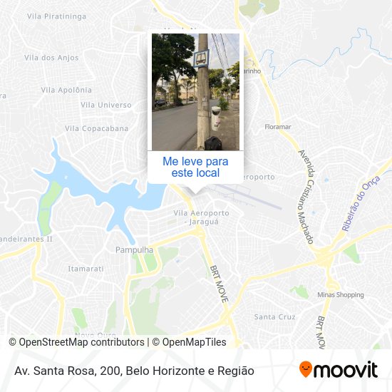 Av. Santa Rosa, 200 mapa