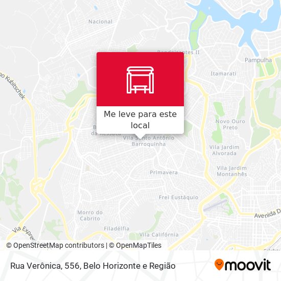 Rua Verônica, 556 mapa