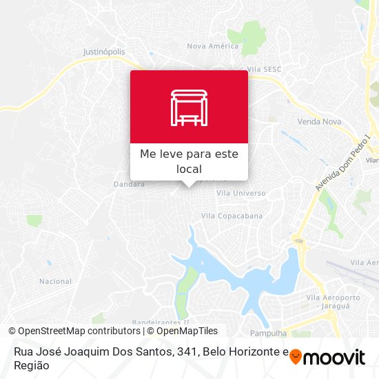 Rua José Joaquim Dos Santos, 341 mapa
