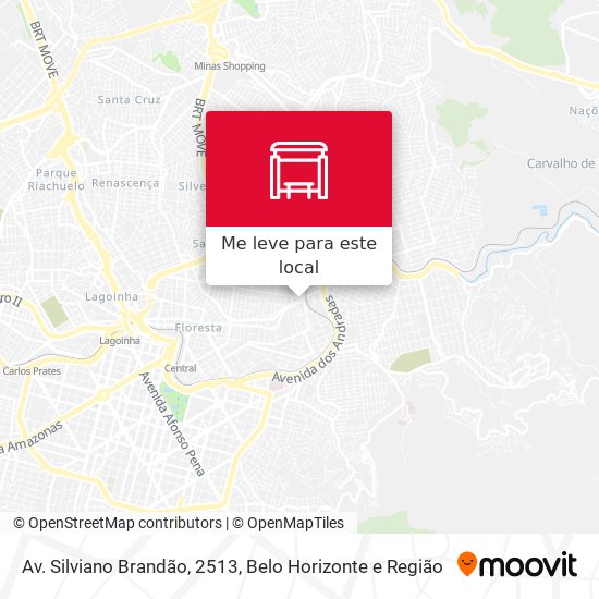 Av. Silviano Brandão, 2513 mapa