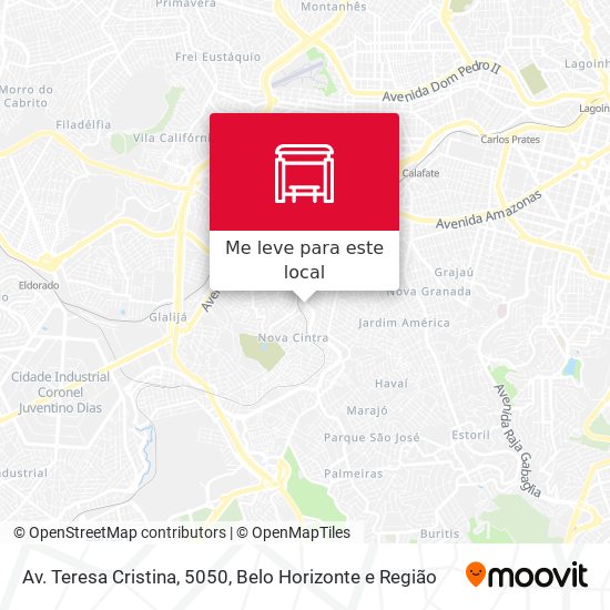 Av. Teresa Cristina, 5050 mapa